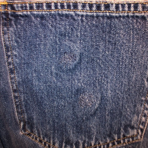 Agolde x Anthropologie Blue Vanna High Waisted Corset Straight Jeans sz 29 - Picture 8 of 11